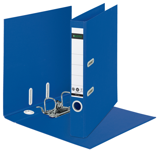 Ordner Leitz 180° Recycle 55 mm karton A4 blauw afbeelding