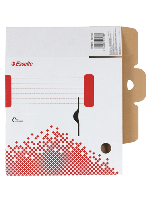 Archiefdoos Esselte Speedbox 100x250x350mm wit — Foto 2 van 2