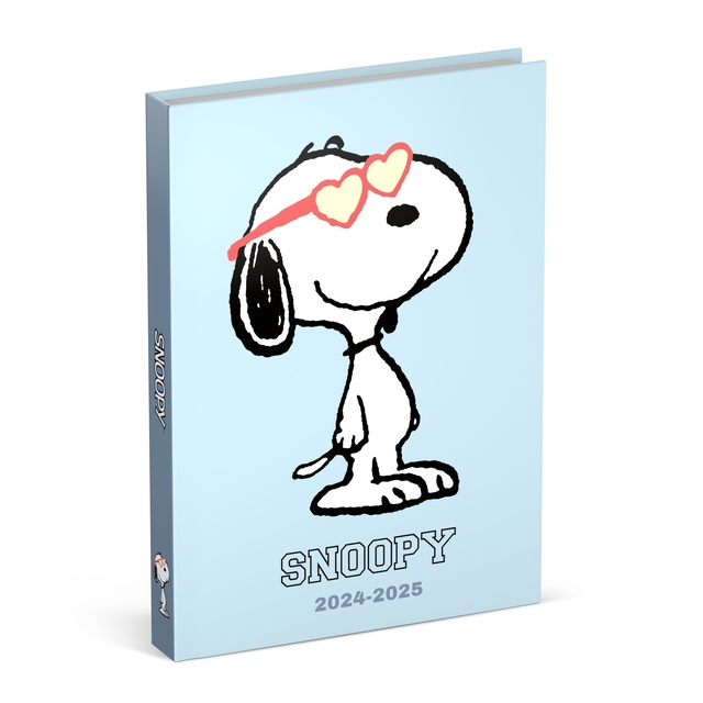 Lannoo Schoolagenda 2024-2025 Snoopy 1dag 1pagina