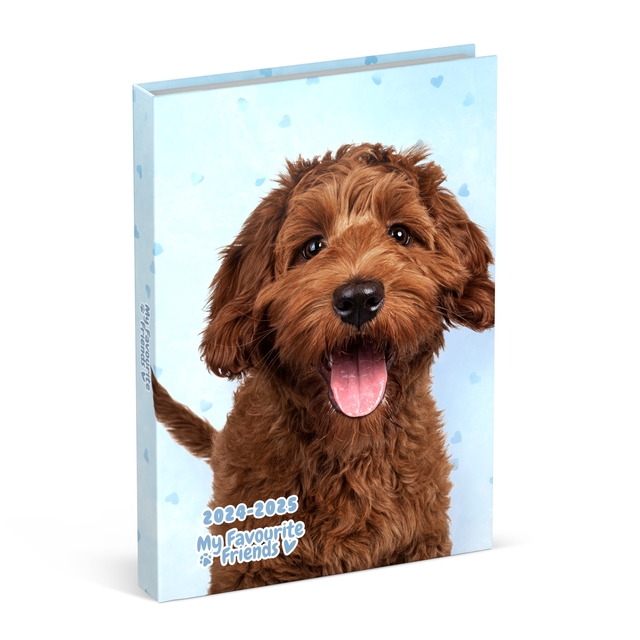 Lannoo Schoolagenda 2024-2025 My Favourite Friends hond 1dag 1pagina