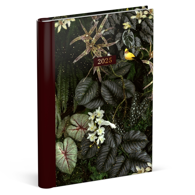 Lannoo Agenda 2025 Botanic 7dagen 2pagina's dark green