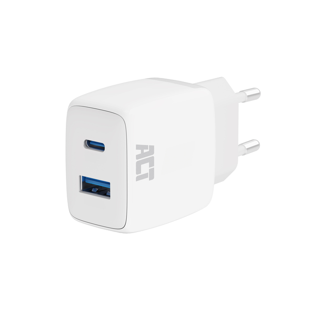 Velleman USB-oplader 1 x USB-C 1 x USB-A Power Delivery-functie 20W 1 7A wit