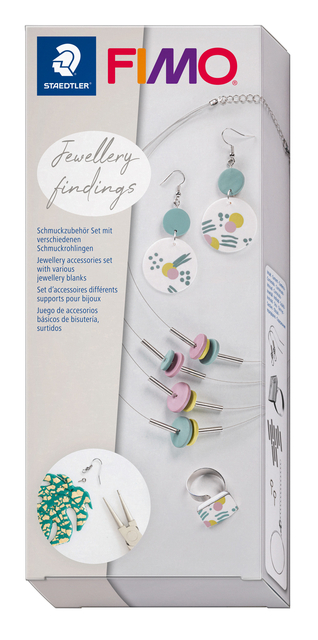 Sieraden accesoires Fimo set 2 Jewellery Findings afbeelding