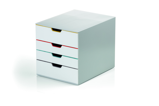 Ladenbox Durable Varicolor 4 laden mix kleur afbeelding