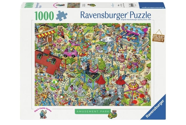 Puzzel Ray Comic 4 The  Amusement Park 1000 stukjes afbeelding