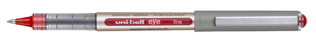 Rollerpen Uni-ball Eye eco 157E medium rood afbeelding