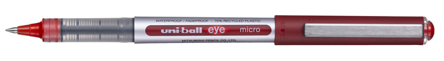 Rollerpen Uni-ball Eye eco 150E fijn rood afbeelding