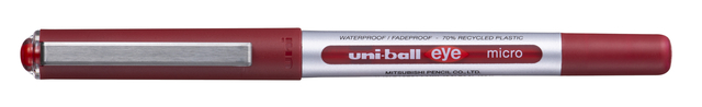 Rollerpen Uni-ball Eye eco 150E fijn rood — Foto 2 van 2