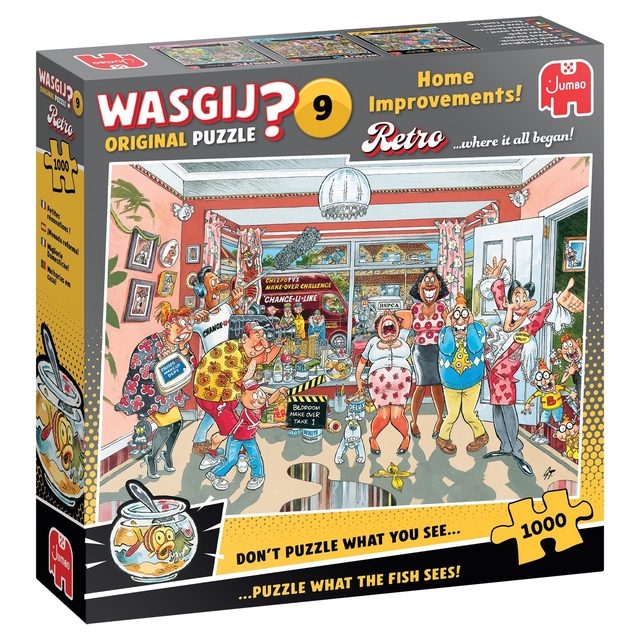 Wasgij Retro Original 9 Home Improvements 1000 st afbeelding