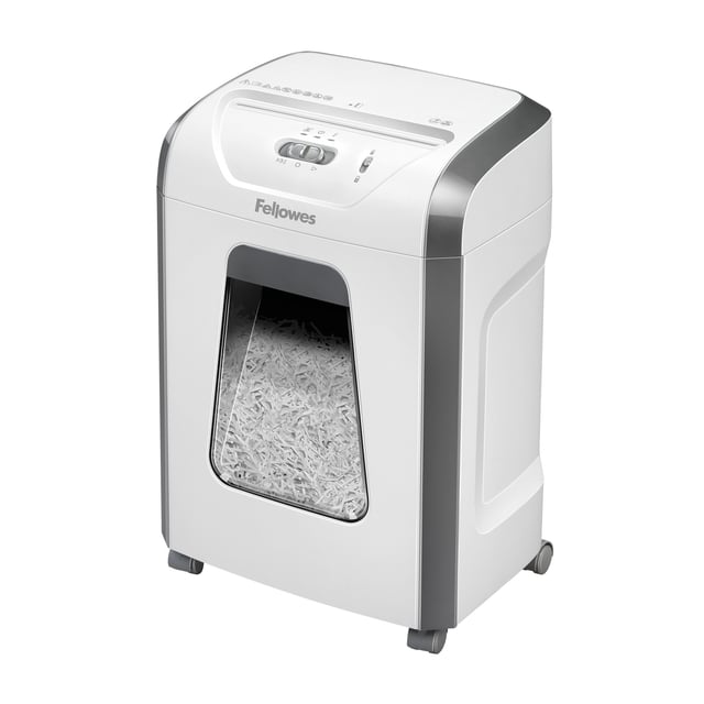 Papiervernietiger Fellowes Powershred 15C snippers 4x40mm wit afbeelding
