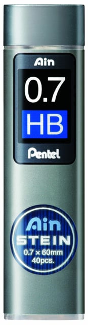 Pentel Potloodstift Ain Stein HB 0.7mm kokerà 40 stuks