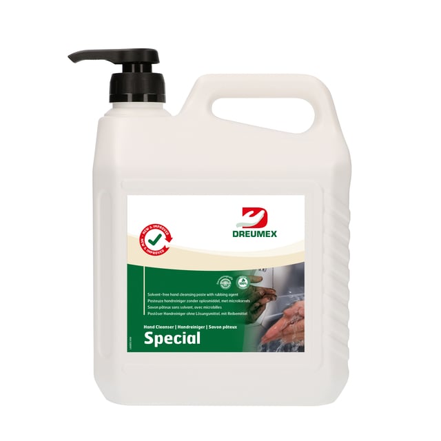 Handreiniger Dreumex Special blik met pomp 2.7kg afbeelding