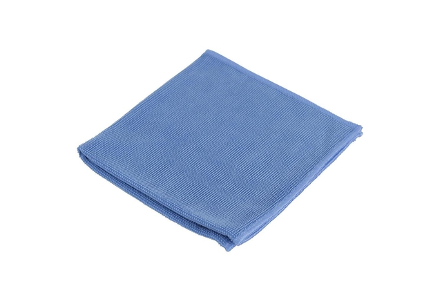 Microvezeldoek Cleaninq prof 40x40cm blauw 10 stuks afbeelding