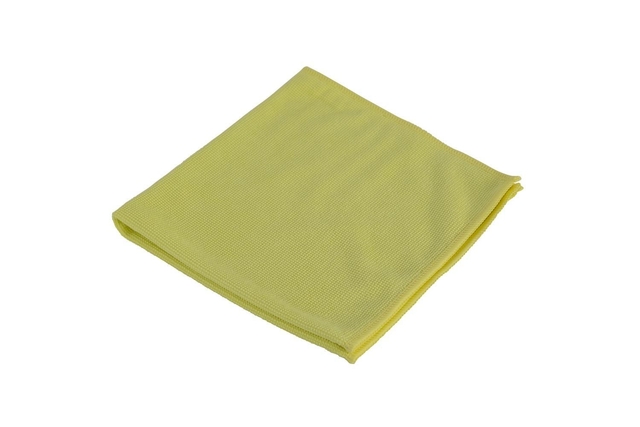 Microvezeldoek Cleaninq prof 40x40cm geel 10 stuks afbeelding