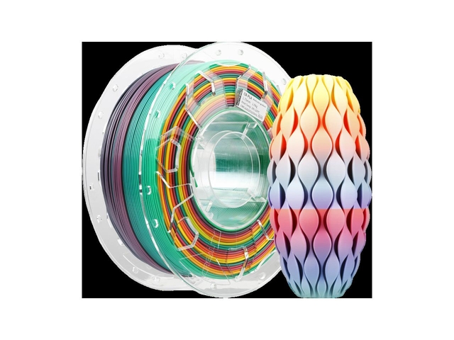 Creality 3D Filament PLA 1.75mm Rainbow 1kg