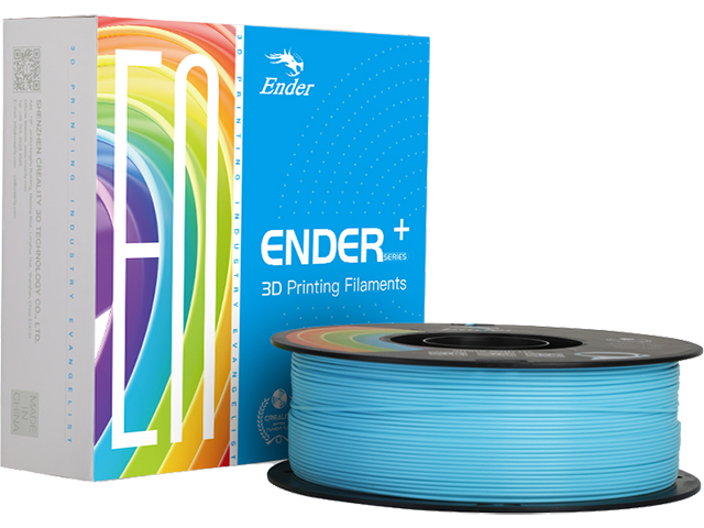 Creality 3D Filament PLA+ 1.75mm Blauw 1kg