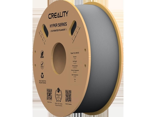 3D Filament Creality Hyper PLA 1.75mm grijs1kg afbeelding