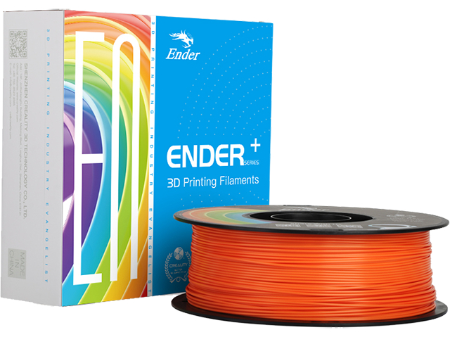 3D Filament Creality PLA+ 1.75mm Oranje 1kg afbeelding