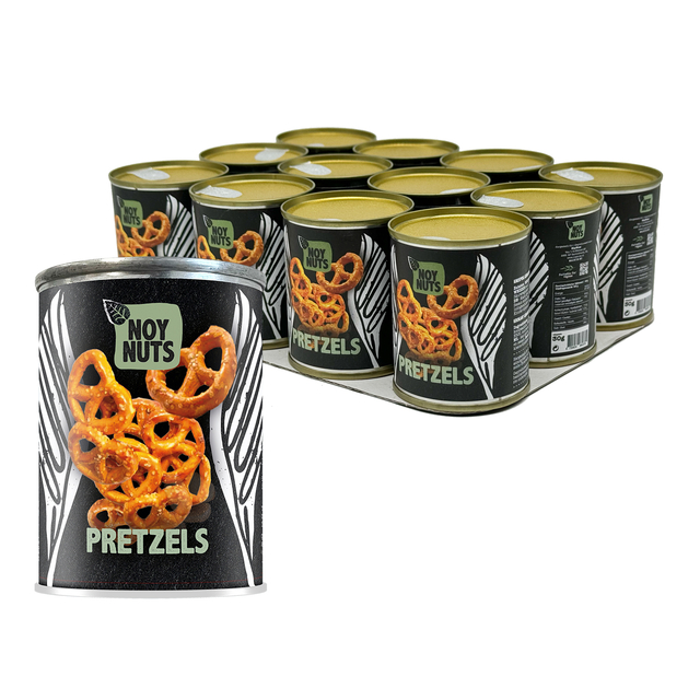 Pretzels NoyNuts blik 25 gram afbeelding