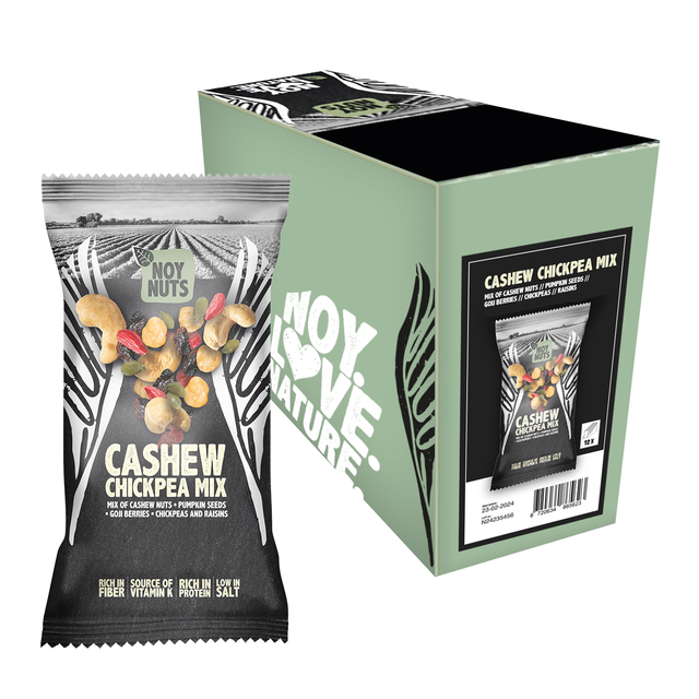 Cashewnoten NoyNuts mix zak 45 gram afbeelding