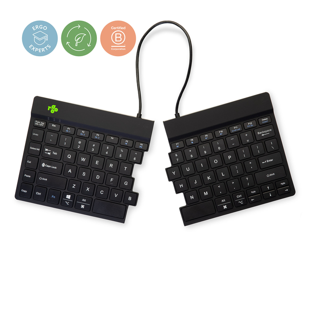 R-Go Tools Toetsenbord R-Go Split Break QWERTY WL zwart