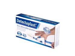 Elastische blauwe textielpleister Detectaplast 180x20mm 100 stuks