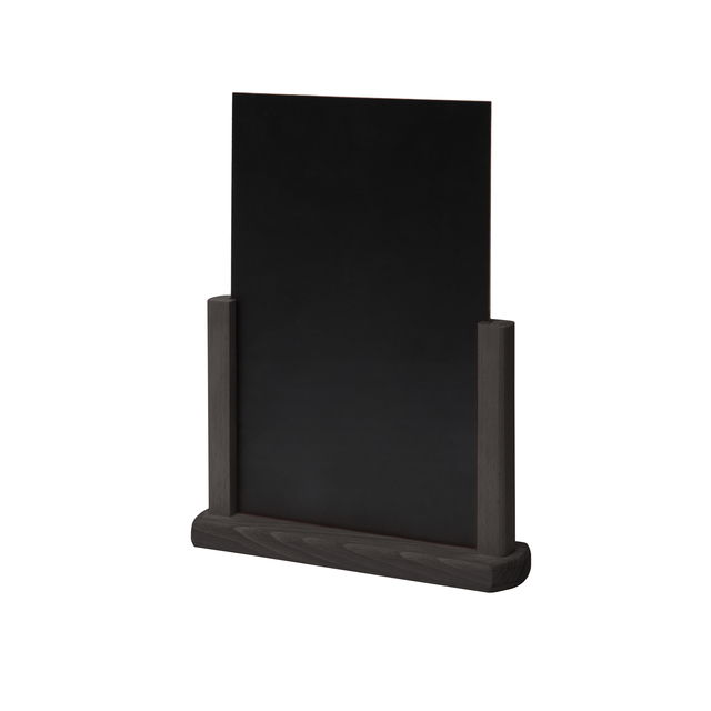 IEZZY horeca en cate Tafelkrijtbord IEZZY A5 zwart hout