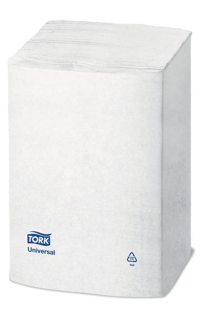 Servet Tork N4 Xpressnap Universal 1/4 vouw 1-laags 213x330mm 1125 vel wit 10840 — Foto 2 van 2