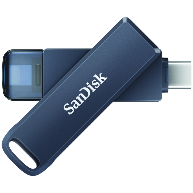 Phone Drive 128GB lightning- USB-C blauw — Foto 2 van 2