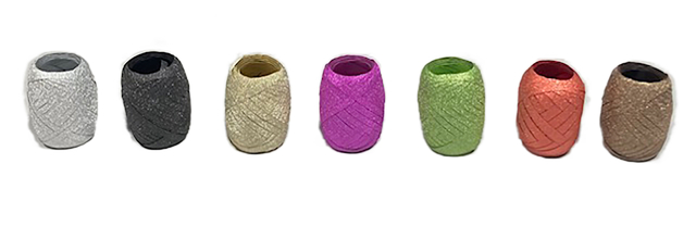 Polyband Haza glitter set 8 kleuren afbeelding