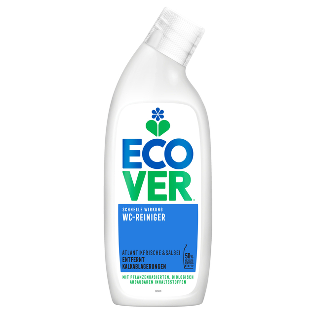 Toiletreiniger Ecover Fast Action zeebries & salie fles 750ml afbeelding