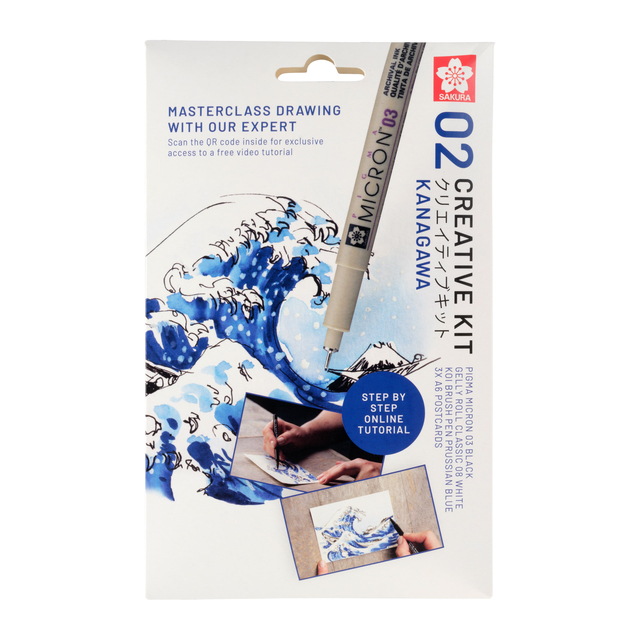 Tekenset Sakura Creative Kit Kanagawa 6 stuks afbeelding