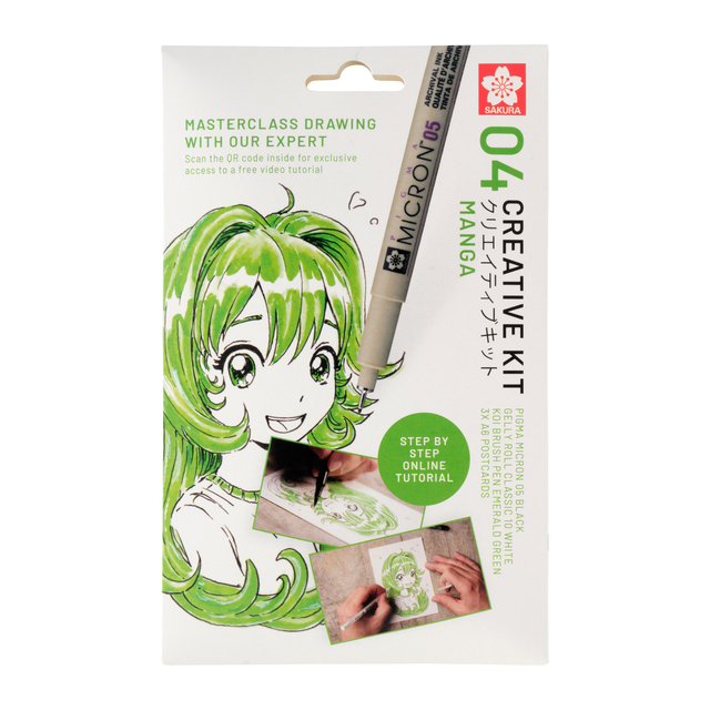 Tekenset Sakura Creative Kit Manga 6 stuks afbeelding