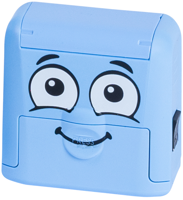 Textielstempel Colop Marky personaliseerbaar blauw afbeelding