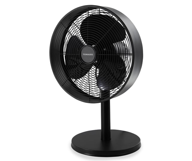 Tafelventilator Tomado Ø 35 cm retro zwart afbeelding