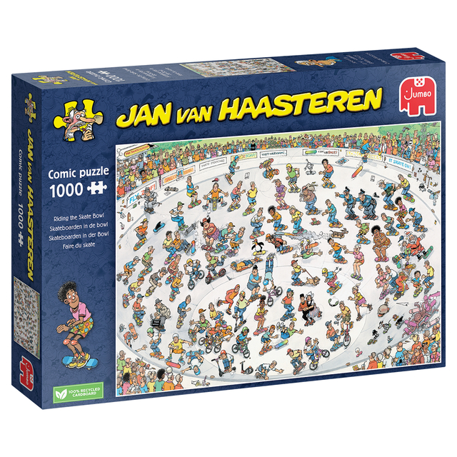 Puzzel JvH Skatebowl 1000st afbeelding