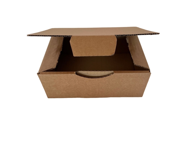 Postdoos IEZZY 350x220x130mm E-golf bruin afbeelding