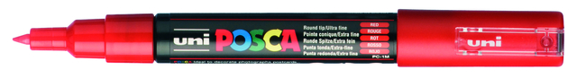 Verfstift Posca PC1MC extra fijn rood afbeelding