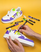 Paintmarker Uni POSCA PC17K extra breed rechthoek donkerblauw-3