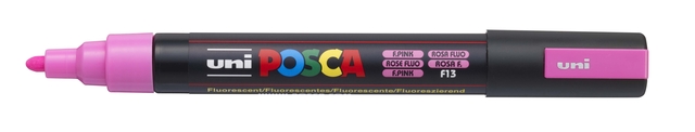 Verfstift Posca PC5M medium fluor roze afbeelding