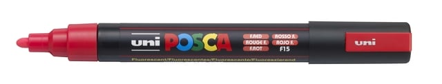 Paintmarker Uni POSCA PC5M medium fluor rood afbeelding