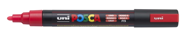 Verfstift Posca PC5M medium fluor rood afbeelding