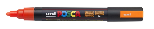 Verfstift Posca PC5M medium fluor oranje afbeelding