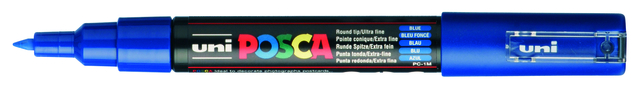 Verfstift Posca PC1MC extra fijn donkerblauw afbeelding