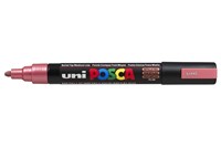 Paintmarker Uni POSCA PC5M medium metallic rood