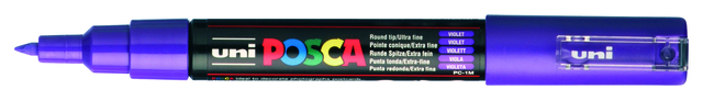 Verfstift Posca PC1MC extra fijn paars afbeelding