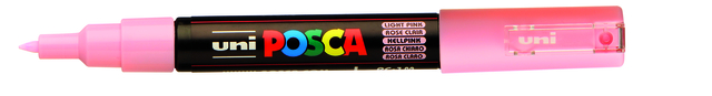 Verfstift Posca PC1MC extra fijn lichtroze afbeelding