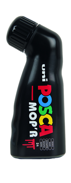 Verfstift Posca PCM22 Mop&apos;r zwart afbeelding