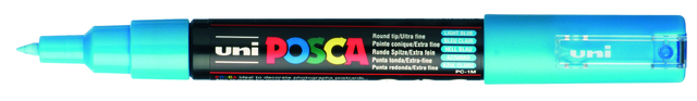 Verfstift Posca PC1MC extra fijn lichtblauw afbeelding