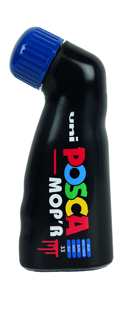 Verfstift Posca PCM22 Mop&apos;r donkerblauw afbeelding